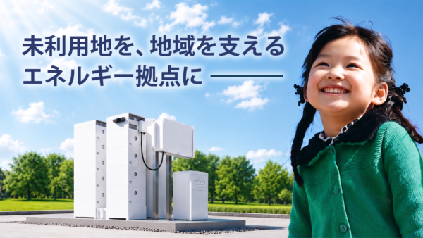 【用地募集】低圧蓄電所の設置候補地を募集しています