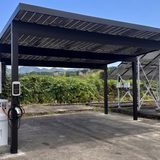 完全オフグリッドでEV充電を可能にするソーラーカーポートを福島県内本社事務所に導入 〜3社連携による、災害に強い地域エネルギーインフラの実現へ〜